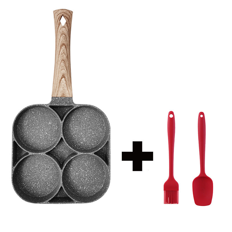 Multi-Functional 4-Hole Non-Stick Omelet Pan | Medical Stone