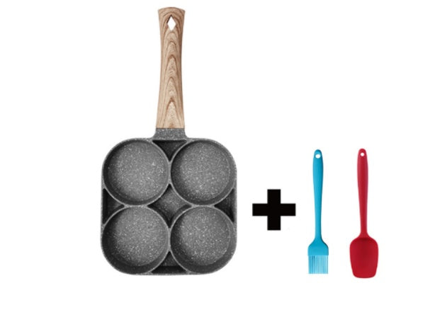 Multi-Functional 4-Hole Non-Stick Omelet Pan | Medical Stone