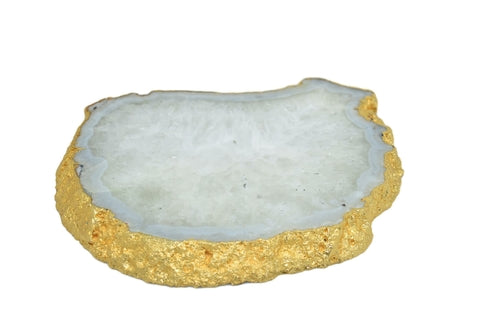 Gnarled Thin Trivets with Gold Trim