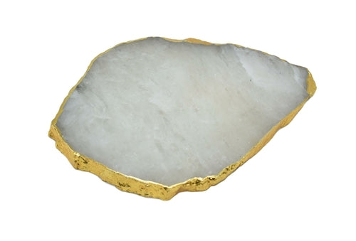 Gnarled Thin Trivets with Gold Trim
