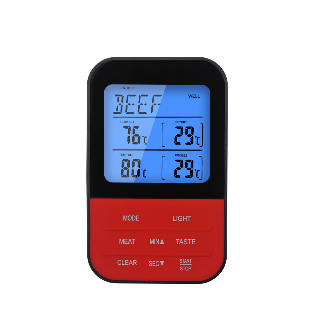Digital meat thermometer.