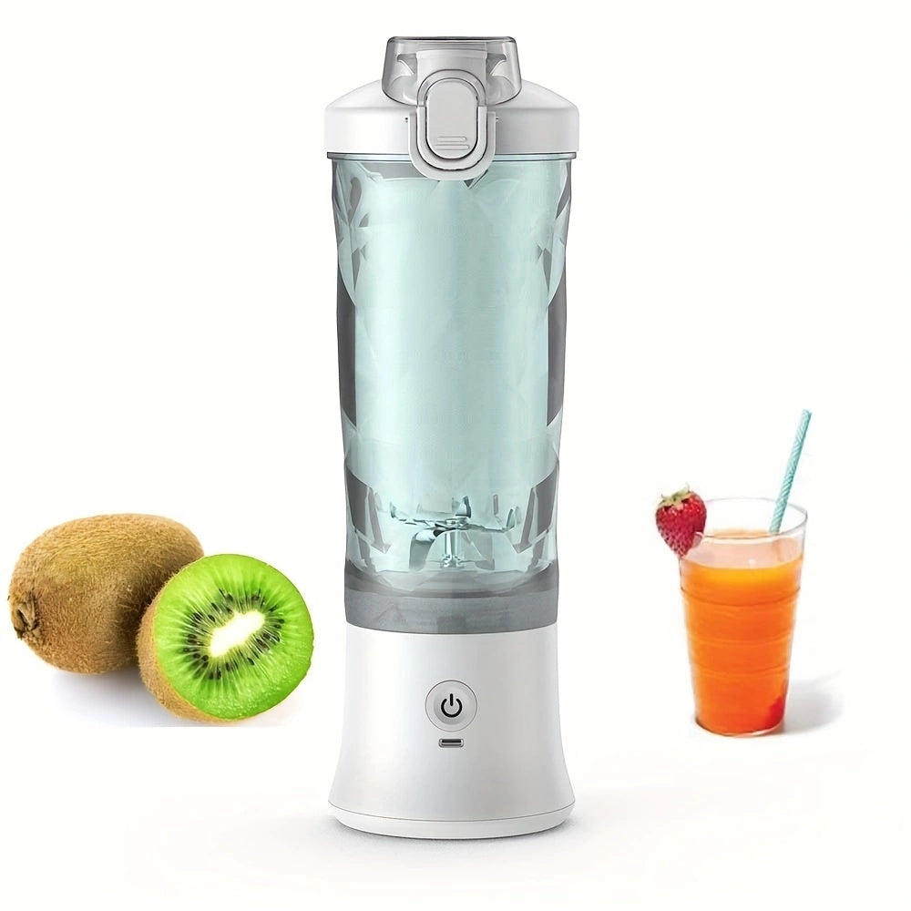 Electric Portable Juicer Blender 600ml | 4000mAh USB Rechargeable
