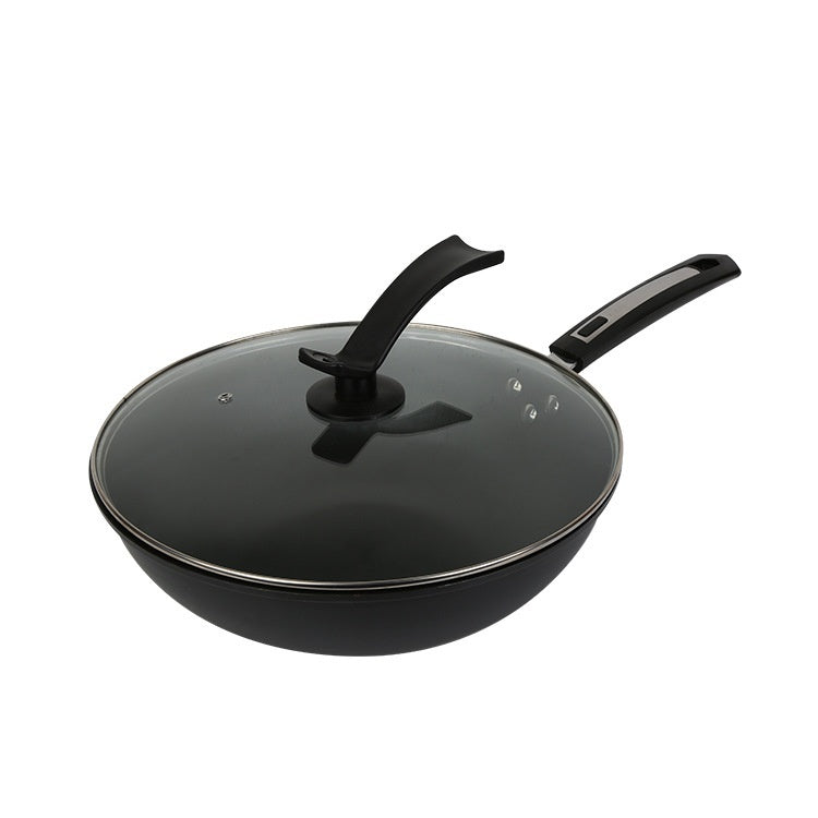 Fine Iron Non-coated Non Stick Wok