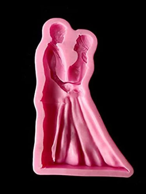 Couple Lovers Model Silicone Cake Mold Baking Tray Cake Decorating