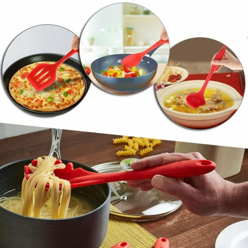 Non-Stick Silicone Cooking Utensils Set | 10 PCS Heat Resistant
